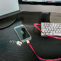 Smycz do transferu danych z micro USB LE PORT Zdjęcie 3