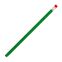 Ołówek z gumką HICKORY