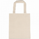 Torba bawełniana z krótkimi uszami 140 g/m2 BORDELUM do drukowania logo Zdjęcie