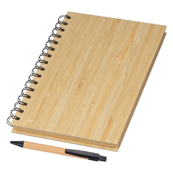 Notes A5 w linie z długopisem PISA