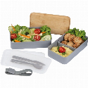 Lunch box 2x600 ml ze sztućcami PESCARA Zdjęcie 2
