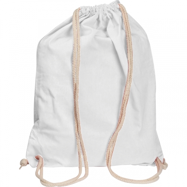 Worek sportowy bawełniany 140 g/m2 CARLSBAD