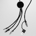 DŁUGI KABEL 5W1 Z PODŚWIETLANYM LOGO, W102TG Zdjęcie 4