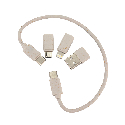 kabel 4w1 w drewnianej obudowie, LH-ZM01 Zdjęcie 4