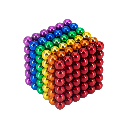 Neocube tęczowe kulki magnetyczne antystres Zdjęcie 3