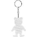 Brelok odblaskowy BEAR z logo firmy