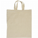 Torba bawełniana z krótkimi uszami 140 g/m2 ARRECIFE z logo Zdjęcie