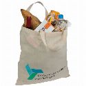Torba bawełniana z krótkimi uszami 140 g/m2 ARRECIFE z logo Zdjęcie 4