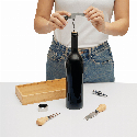 Zestaw do wina i serów BAMBOO WINE w bambusowym pudełku. Zdjęcie 7