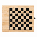Zestaw do wina BAMBOO CHESS z szachami Zdjęcie 3