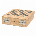 Zestaw do wina BAMBOO CHESS z szachami Zdjęcie 4