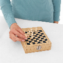 Zestaw do wina BAMBOO CHESS z szachami Zdjęcie 7