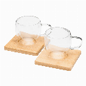 Zestaw szklanek BAMBOO DUO