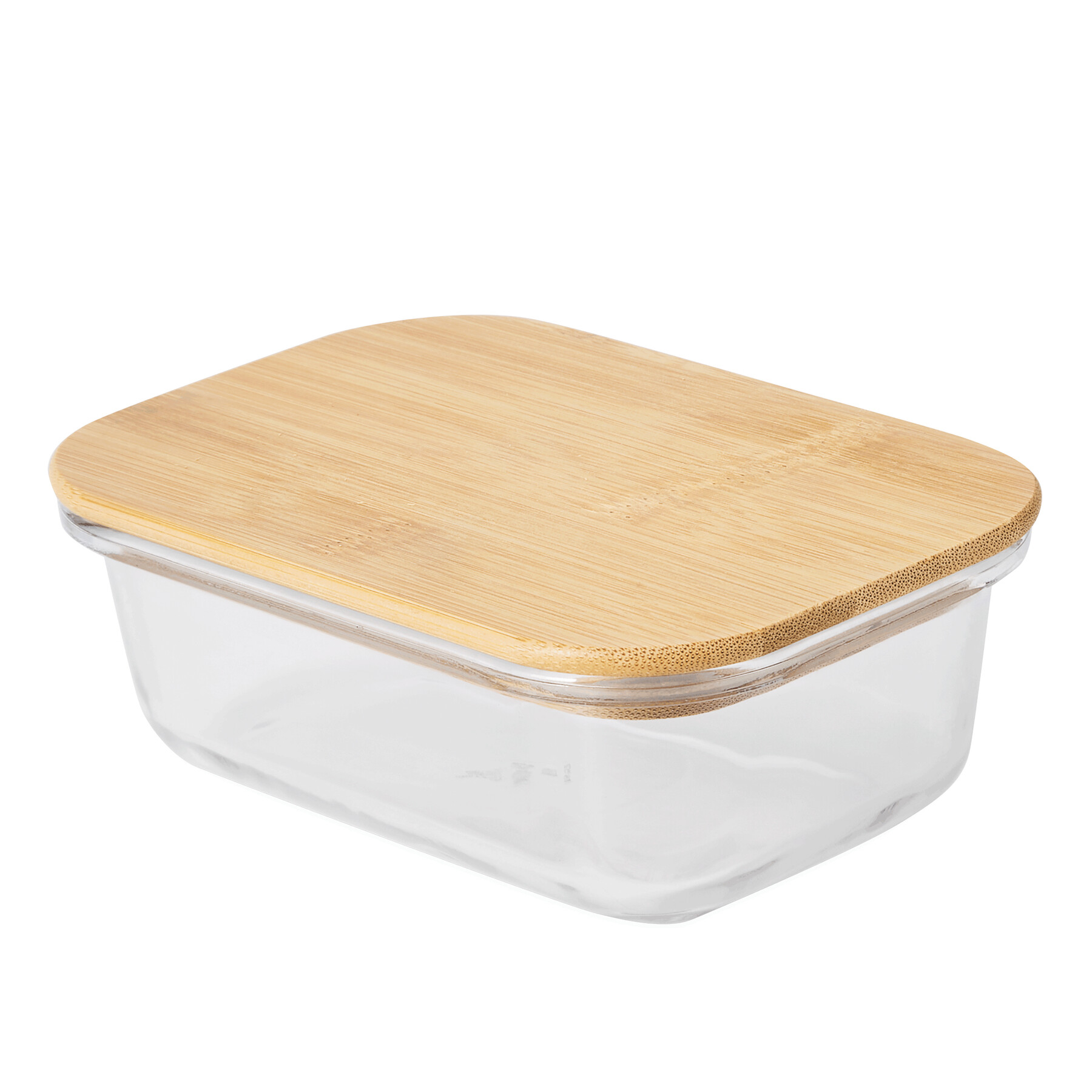 Pudełko na lunch ROSILI M z bambusową pokrywką : pojemność ok. 350 ml