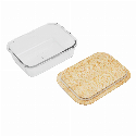 Pudełko na lunch ROSILI L z bambusową pokrywką. Pojemność ok. 1060 ml. Zdjęcie 2