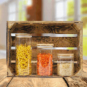 Szklany słoik ECO STORAGE S, pojemność ok. 450 ml Zdjęcie 8
