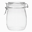 Szklany słoik CLICKY L, pojemność ok. 750 ml. Zdjęcie 3