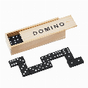 Klasyczna gra DOMINO z logo firmy Zdjęcie