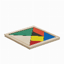 Drewniane puzzle TANGRAM BASE
