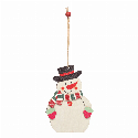 Zawieszka na prezent i choinkę WOODEN SNOWI