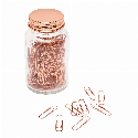 Spinacze COPPER CLIPS w słoiku