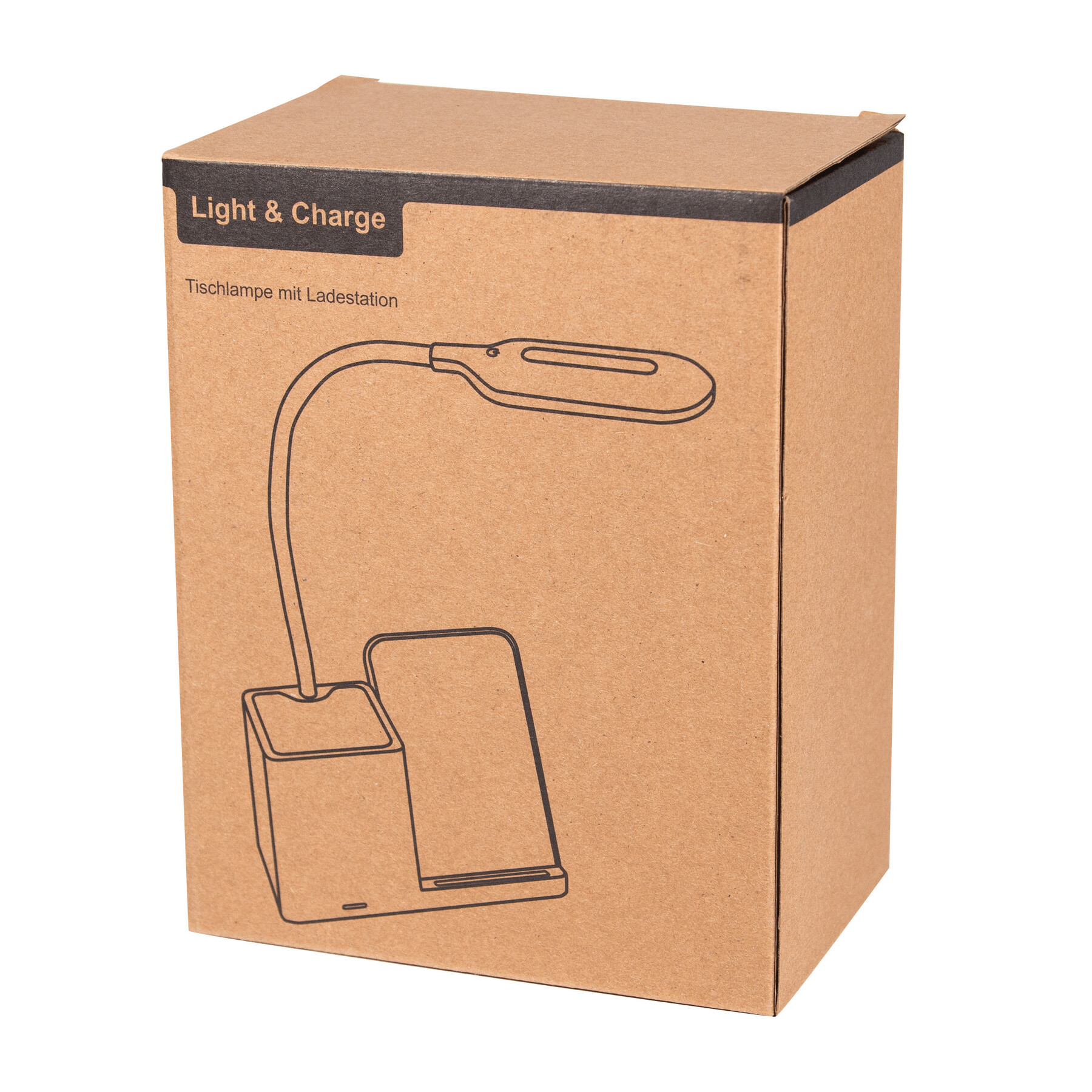 Lampa biurkowa ze stacją ładującą LIGHT & CHARGE
