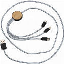 Kabel do ładowania 3w1