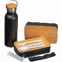 Zestaw lunch box ze sztućcami i butelka termiczna 500 ml Zdjęcie 2