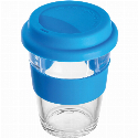 Kubek szklany z pokrywką 300 ml