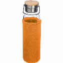 Butelka szklana z pokrowcem 600 ml