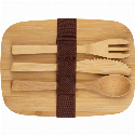 Lunch box ze sztućcami 950 ml Zdjęcie 5