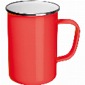 Kubek metalowy emaliowany 550 ml