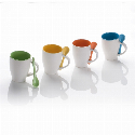 Kubek ceramiczny z łyżeczką 250 ml Zdjęcie 4