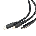 Kabel do ładowania 3w1 z podświetlanym logo Pierre Cardin Zdjęcie 3