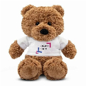 Pluszowy miś | Cuddlence z logo