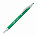 Długopis metalowy touch pen soft touch z naniesieniem logo