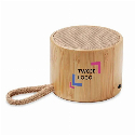 Bambusowy głośnik bezprzew. COOL z logo firmy