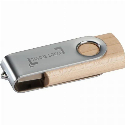 Pendrive drewniany 4GB 2.0 Klaudia do naniesienia logo