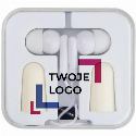 Zestaw podróżny słuchawki douszne i zatyczki NOISE do nałożenia logo