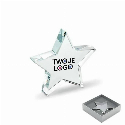 Szklana statuetka gwiazda STARWARD z nadrukiem logo