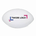 Antystres piłka do rugby MADERA do drukowania logo