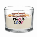 Świeca roślinna 300 gr CITRUS z nadrukiem logo