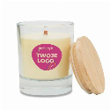 Świeca z woskiem sojowym Tropea z logo