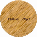 Bambusowe lusterko kieszonkowe do naniesienia logo
