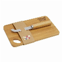 Zestaw do serów BAMBOO CHEESY do naniesienia logo