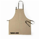 Bawełniany fartuch kuchenny z logo firmy