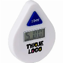 Cyfrowy minutnik pod prysznic do drukowania logo