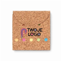 Zestaw karteczek memo FOLDCORK z logo firmy