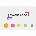 Zestaw do notatek, karteczki samoprzylepne do nałożenia logo