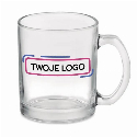 Szklany kubek do sublimacji SUBLIMGLOSS z logo